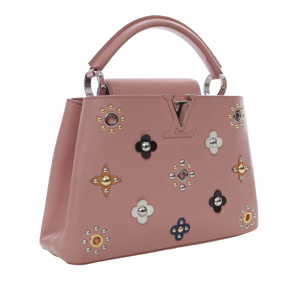 Pre-Loved Louis Vuitton Taurillon Mechanical Flowers Capucines BB - Picture 2 of 10